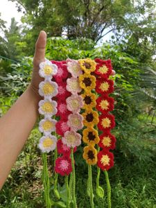 Crochet Floral Head Bands