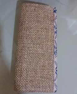 Floral Embroidered Clutch