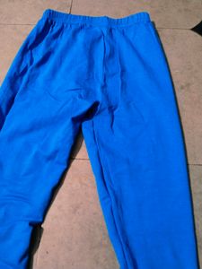 Blue Girls Leggings