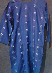 Elegant Blue Printed Kurta