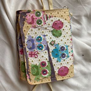 Owl vintage purse