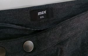 MAX Girls Charcoal Casual Trousers