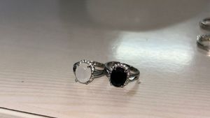 Vintage Anti-tarnish rings (Set Of 2)