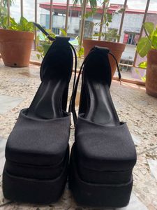 Black Platform Heels