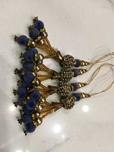 Pink &amp; Gold Tassels