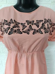 Imported Peach Top/Dress