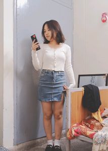 Denim Skirt