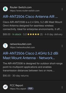 Cisco AIR-ANT2506