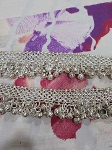Silver Anklets