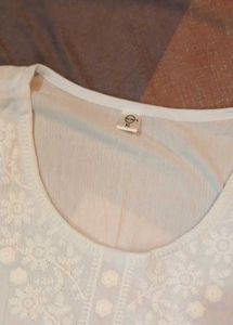 Ombre Chikankari Kurti