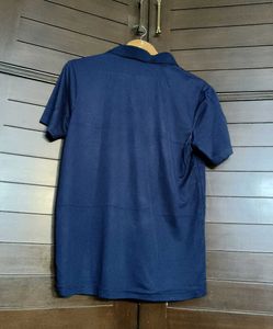 F&amp;S Men Navy Blue Polo Tshirt