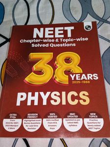 NEET Physics: 38 Years Solved Questions
