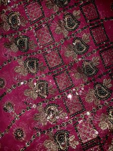 heavy designer saree