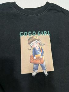 Cute &#39;Coco Girl&#39; Sweatshirt
