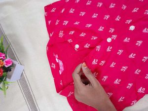 Pink Printed Dress