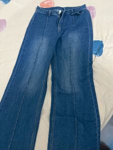 Newme Flare Leg Denim Jeans, wore once