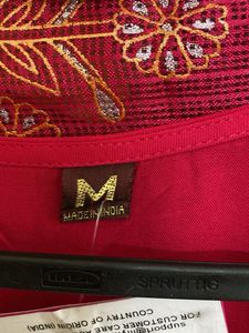 Elegant Pink Anarkali Kurta Set