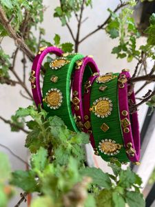 Slik Thread Bangles