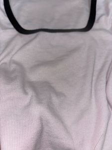 Chic White Square Neck Top