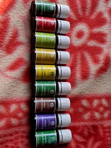 Set Of Nine Essential Oils (with No Expiration)