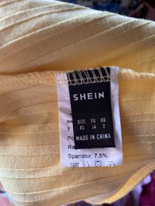 Yellow Long Sleeve Top