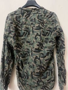 Military Print Men’s Shirt