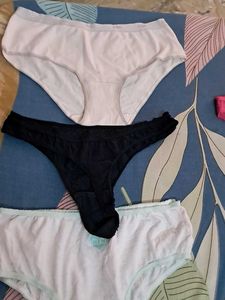 Combo Of Six  Pure Cotton  Panty  Imported Fabric
