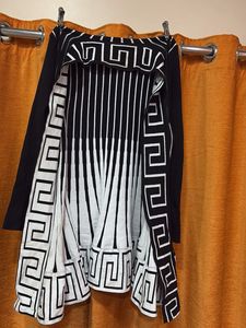 Stylish Black &amp; White Coat