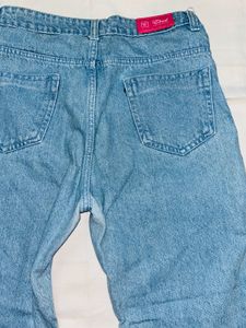 Light Wash Wide Leg Jeans