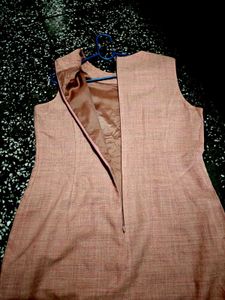 High Quality Peach Dress