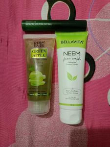 Pack Of 3, Face Wash, Apple Gel Scrub, Eye Roller