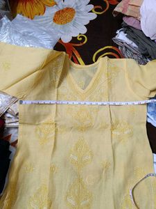 Elegant Yellow Kurta