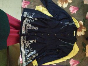 4 Set Of Vintage Graphic Print Tunic