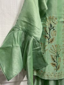 Party Wear Dress With Shrug