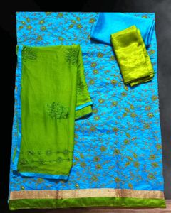 Modal Chanderi Dress Material