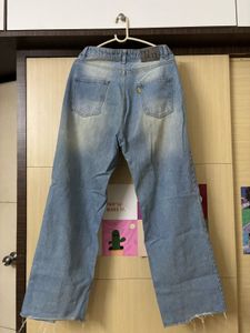 OFF DUTY Wide Leg Denim Jeans