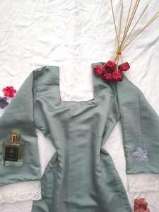 Corset Back Kurti 🤍