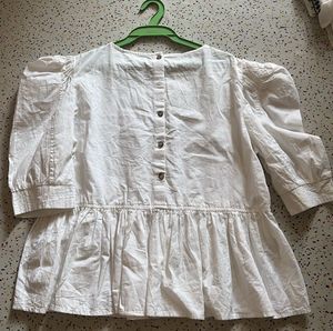 White Fashion Top