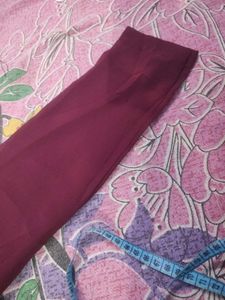 maroon duppata set