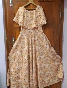 Cape Style Gown