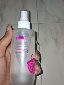 plum  Rose Water Toner