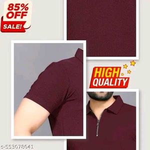 Burgundy Polo T-Shirt