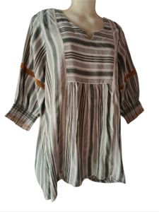 Striped Comfortable Short Kurti