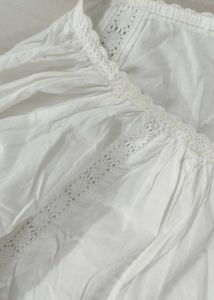 White Cotton Dress