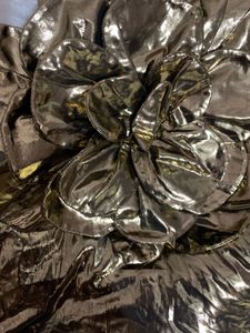 Gold Flower Accent Clutch