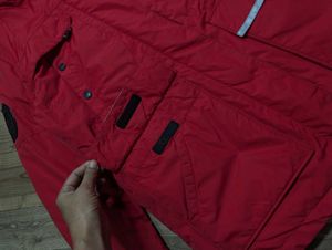 Red Winter innercrew brand jacket