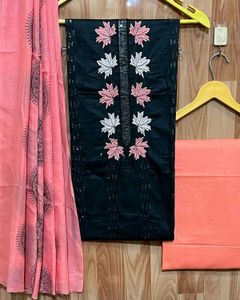 Cotton Unstitched Dress Set