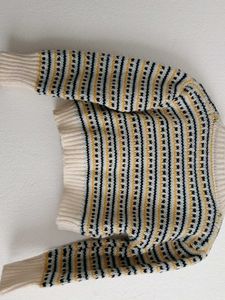 Patterned Knit Cardigan