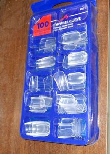 L.A. Colors Empress Curve Nails 100 Clear