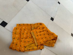 Yellow Daily Wear Saree